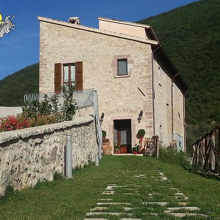 فيلا Agriturismo Casale La Palombara Cerreto di Spoleto المظهر الخارجي الصورة