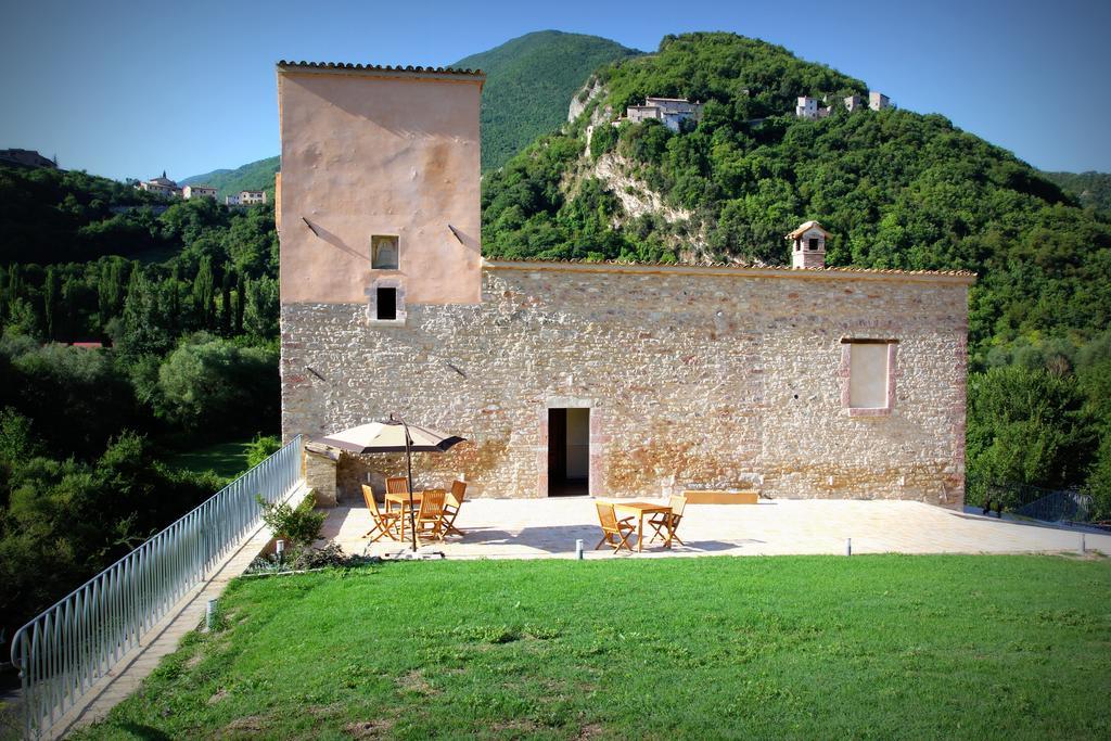 فيلا Agriturismo Casale La Palombara Cerreto di Spoleto المظهر الخارجي الصورة