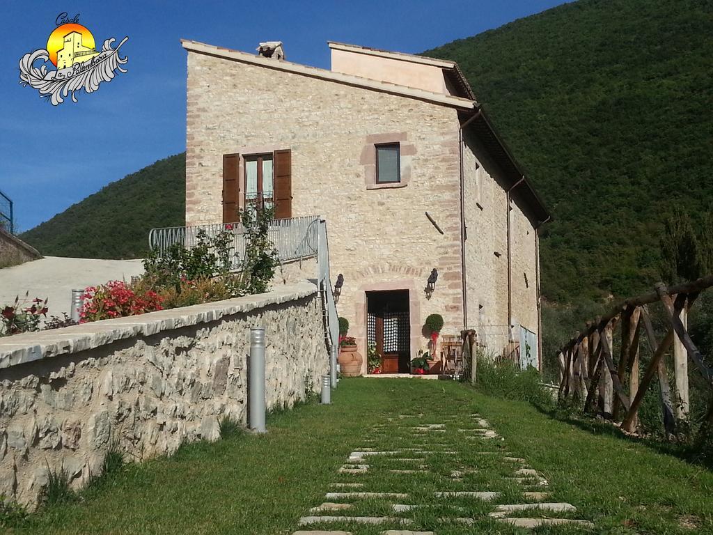 فيلا Agriturismo Casale La Palombara Cerreto di Spoleto المظهر الخارجي الصورة